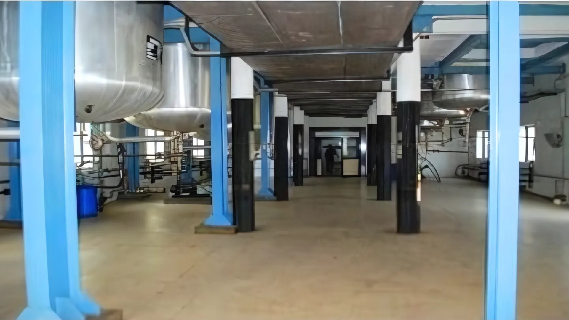 Purogene labs inside factory equipments